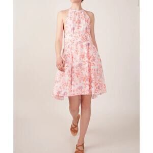 Thierry Colson Vanessa mini chintz in shocking pink size xs